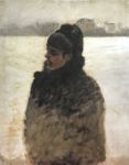 Giornata di Neve - 1880 ca  Olio su tela, 90x70  - Pinacoteca Comunale G. De Nittis, Barletta